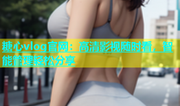 糖心vlog官网：高清影视随时看，智能管理轻松分享