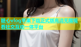 糖心vlog苹果下载正式版高清无限观看社交互动一体平台