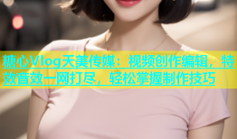 糖心Vlog天美传媒：视频创作编辑，特效音效一网打尽，轻松掌握制作技巧