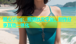 糖心Vlog：视频社交平台，创作分享互动一体化