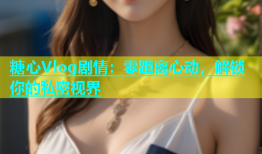 糖心Vlog剧情：零距离心动，解锁你的私密视界