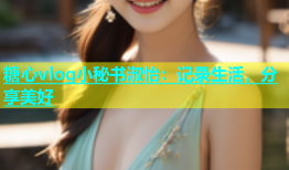 糖心vlog小秘书淑怡：记录生活，分享美好