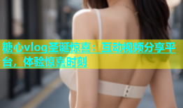 糖心vlog圣诞惊喜：互动视频分享平台，体验惊喜时刻