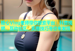 糖心Vlog老师带你探索平台：科普视频、互动社区、实用技巧等你来发现