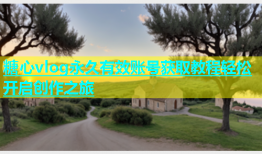 糖心vlog永久有效账号获取教程轻松开启创作之旅