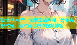 糖心vlog产：记录生活瞬间，分享美好时光，随时随地创作视频博客