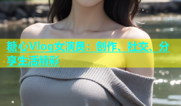 糖心Vlog女演员：创作、社交、分享生活精彩
