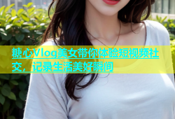 糖心Vlog美女带你体验短视频社交，记录生活美好瞬间