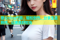 糖心vlog代码：轻松创作、分享生活瞬间，记录美好时光