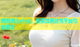 揭秘糖心vlog：真实性探讨与平台功能展示