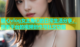 糖心vlog女主角们的日常生活分享，探索平台的视频创作与社交功能