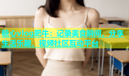 糖心vlog肥牛：记录美食瞬间，分享生活乐趣，视频社区互动平台