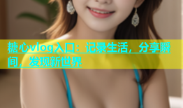 糖心vlog入口：记录生活，分享瞬间，发现新世界