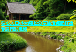 糖心入口vlog轻松分享生活点滴打造专属精彩视频