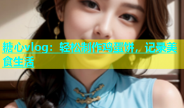 糖心vlog：轻松制作鸡蛋饼，记录美食生活