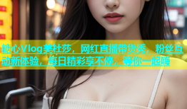 糖心Vlog美杜莎，网红直播带货秀，粉丝互动新体验，每日精彩享不停，等你一起嗨
