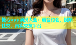 糖心app演员大全：语音约会、视频社交、真实交友平台