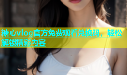 糖心vlog官方免费观看兑换码，轻松解锁精彩内容