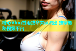 糖心Vlog甘雨致命失误流出 独家揭秘视频平台