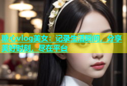 糖心vlog美女：记录生活瞬间，分享美好时刻，尽在平台