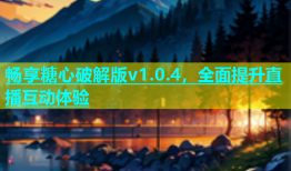 畅享糖心破解版v1.0.4，全面提升直播互动体验
