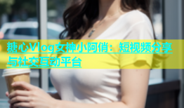 糖心Vlog女神小阿俏：短视频分享与社交互动平台