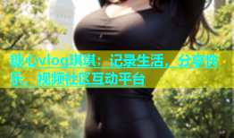 糖心vlog琪琪：记录生活，分享快乐，视频社区互动平台