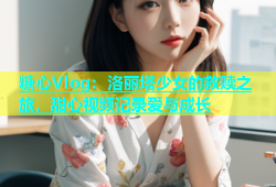 糖心Vlog：洛丽塔少女的救赎之旅，甜心视频记录爱与成长