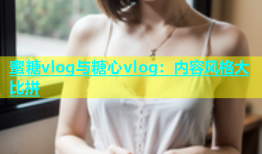 蜜糖vlog与糖心vlog：内容风格大比拼