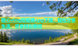 糖心vlog短视频app下载：轻松分享生活，尽享精彩瞬间