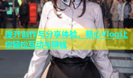 提升创作与分享体验，糖心Vlog让你轻松互动与赚钱
