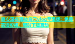 糖心深夜释放自己vlog苹果版：免费高清影视，随时下载互动