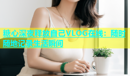糖心深夜释放自己VLOG在线：随时随地记录生活瞬间