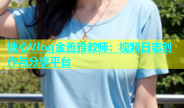 糖心Vlog金善雅教师：视频日志创作与分享平台