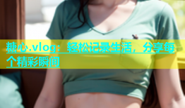 糖心.vlog：轻松记录生活，分享每个精彩瞬间