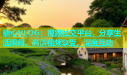糖心VLOG：视频社交平台，分享生活瞬间，高清视频享受，深度互动