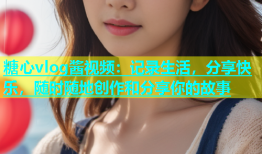 糖心vlog酱视频：记录生活，分享快乐，随时随地创作和分享你的故事