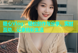糖心Vlog：轻松创作与分享，实时互动，记录精彩生活