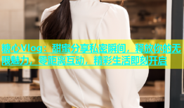 糖心Vlog：甜蜜分享私密瞬间，释放你的无限魅力，零距离互动，精彩生活即刻开启