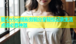糖心vlog精彩剪辑分享轻松记录生活点滴必看神器