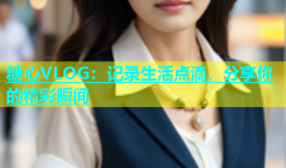 糖心VLOG：记录生活点滴，分享你的精彩瞬间