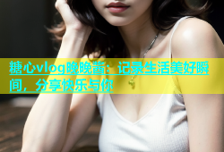糖心vlog晚晚酱：记录生活美好瞬间，分享快乐与你
