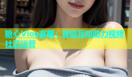 糖心Vlog客服：智能互动助力视频社区运营
