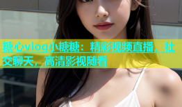 糖心vlog小糖糖：精彩视频直播，社交聊天，高清影视随看