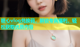 糖心vlog兑换码，解锁专属福利，轻松获取优质内容
