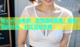 糖心vlog电竞：激情游戏实录，精彩瞬间分享，社区互动无限
