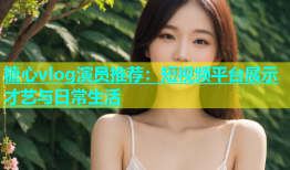 糖心vlog演员推荐：短视频平台展示才艺与日常生活