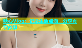 糖心Vlog：记录生活点滴，分享真实故事