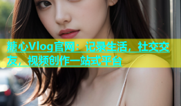 糖心Vlog官网：记录生活，社交交友，视频创作一站式平台