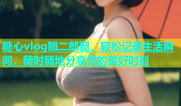 糖心vlog翘二郎腿，轻松记录生活瞬间，随时随地分享你的美好时刻